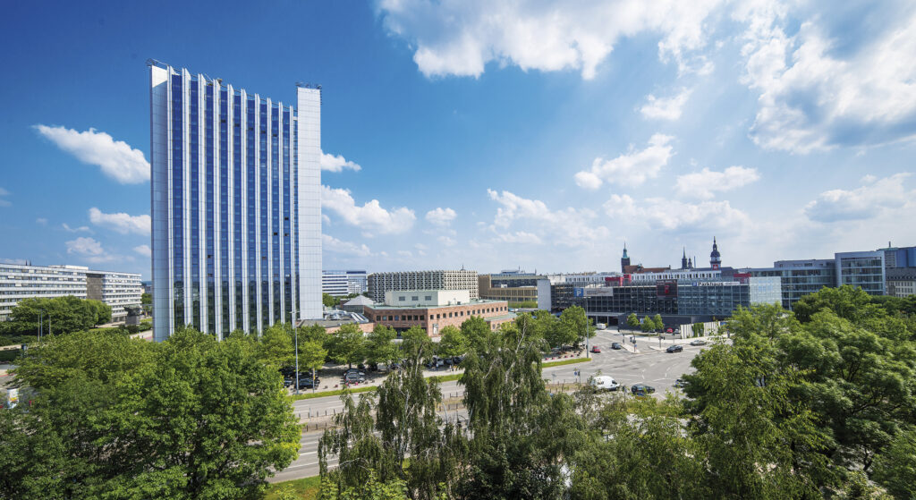 Aerial view of Congress Hotel